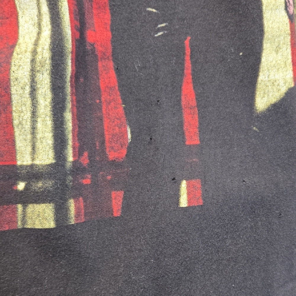 Jimi Hendrix T‎ Shirt Large Black Graphic Band Tee Authentic 2017 Rock USA - Picture 3 of 4